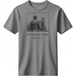 Γκρι T-Shirt «Ήταν πράγματι πέναλτι κύριε Πάνο» – Ας περιμένουν οι γυναίκες