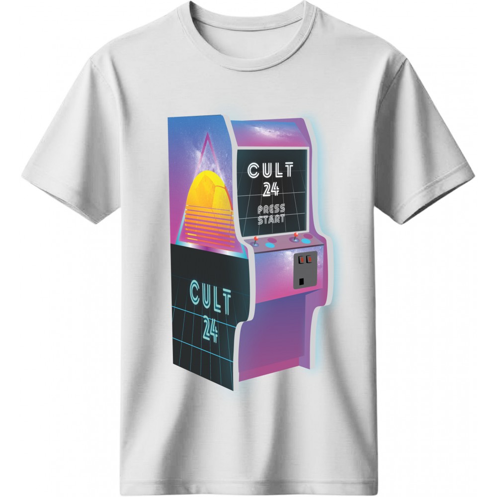 Cult24 Arcade - White