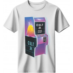 Cult24 Arcade - White