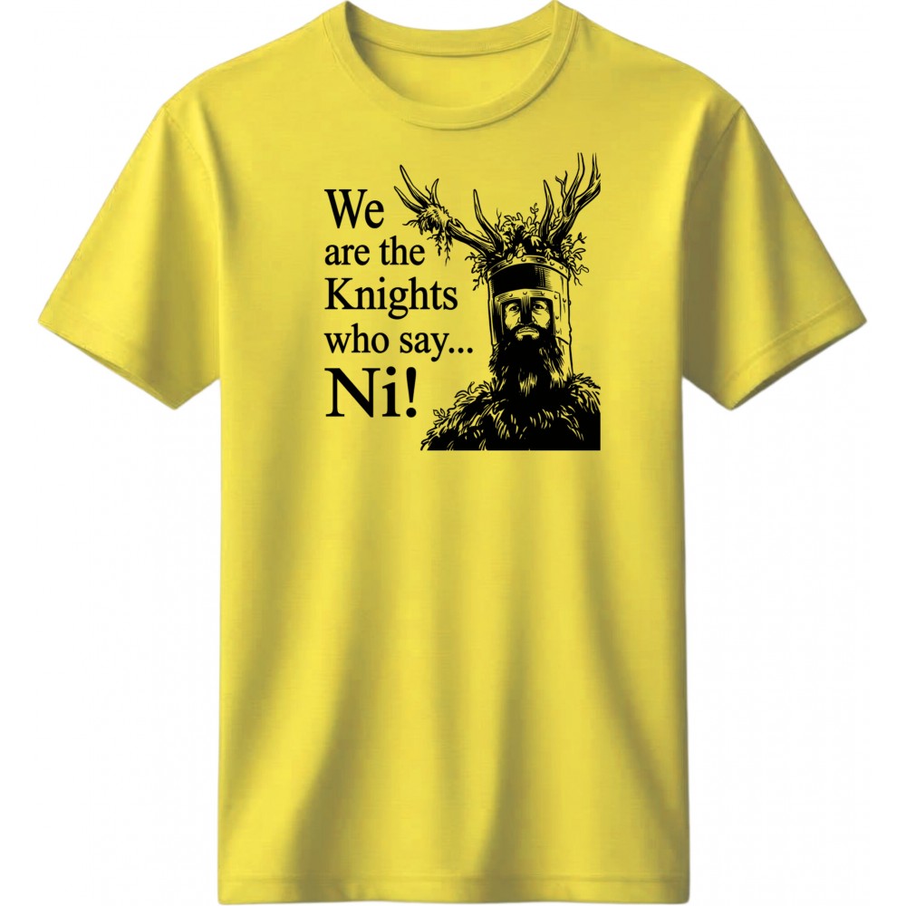 We are the knights who say NI - Κίτρινο We are the knights who say NI - Κίτρινο