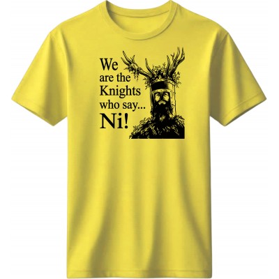 We are the knights who say NI - Κίτρινο