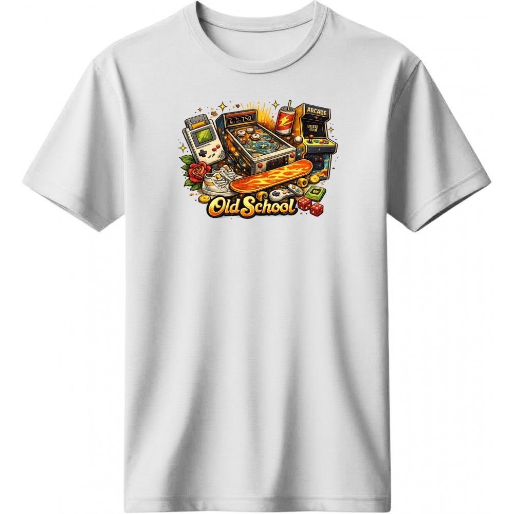 Old school - Λευκό