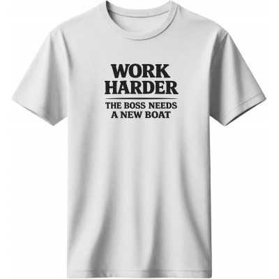 Work harder - Λευκό