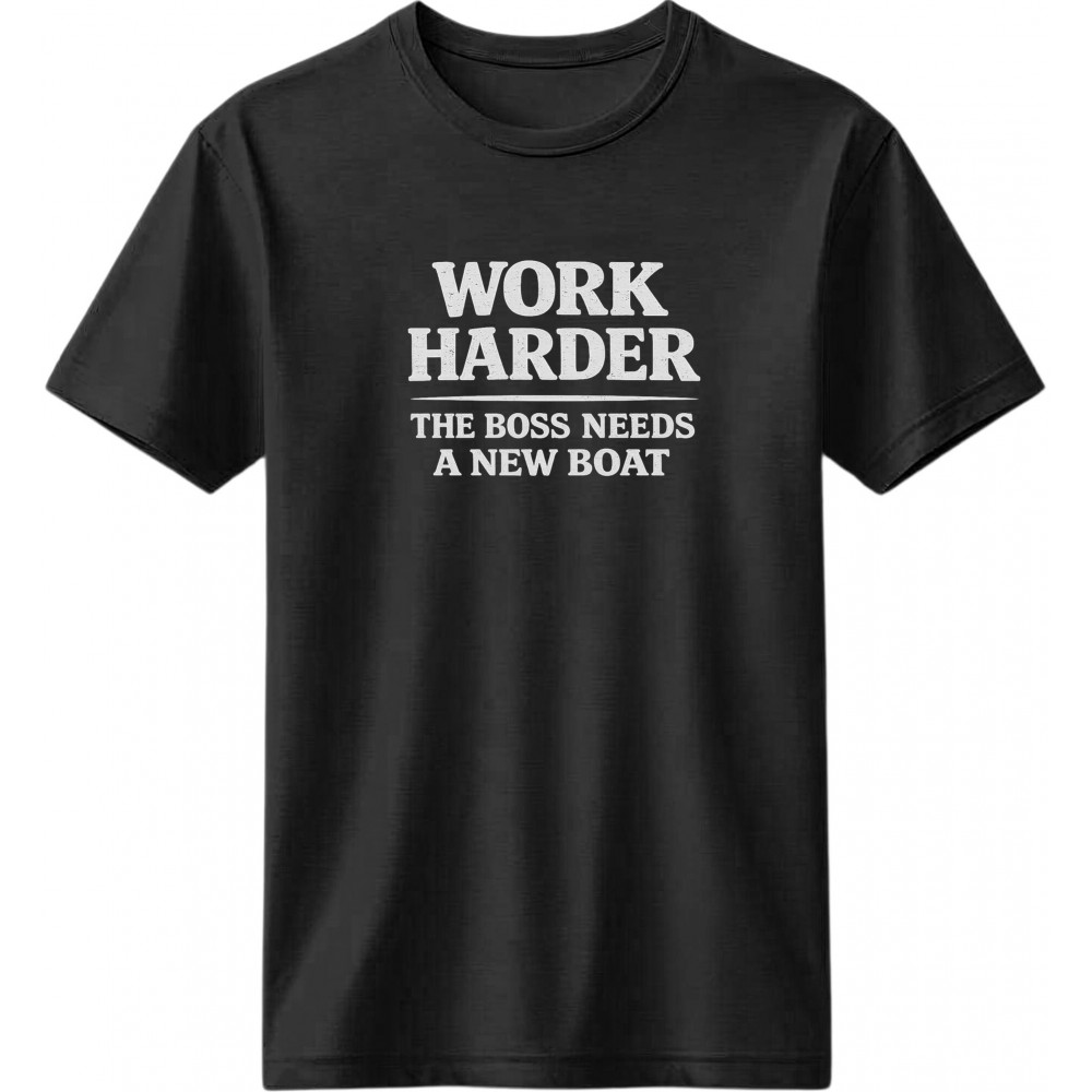 Work harder - Μαύρο