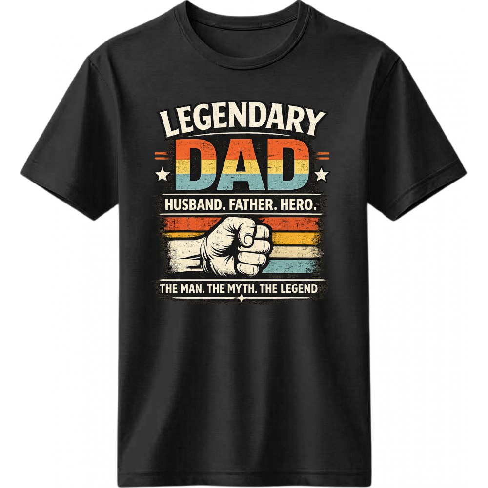 Legendary dad - Μαύρο