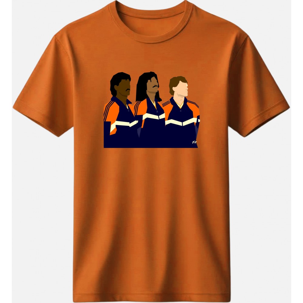 T-shirt “The Dutch Trio”, πορτοκαλί