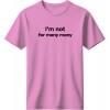 I am not for many - Ρόζ