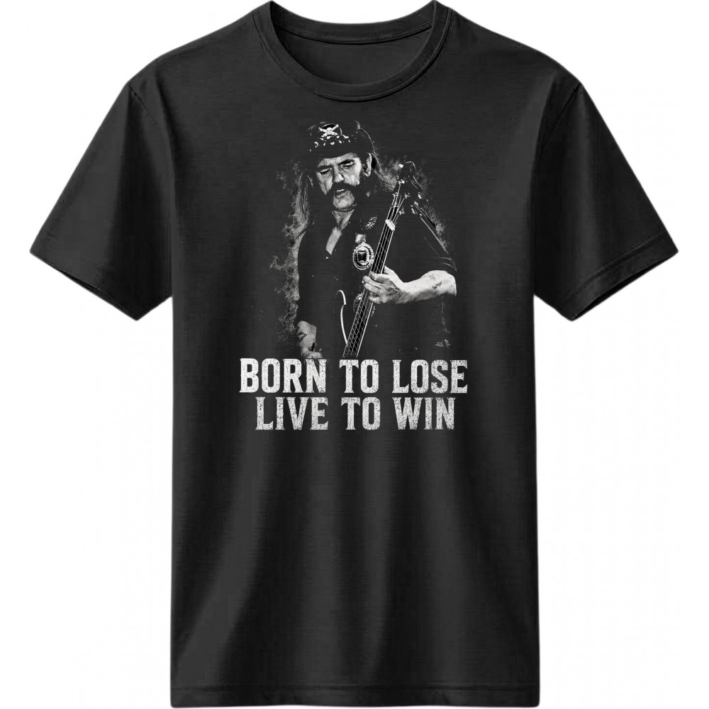 Born to lose. Live to win - Μαύρο