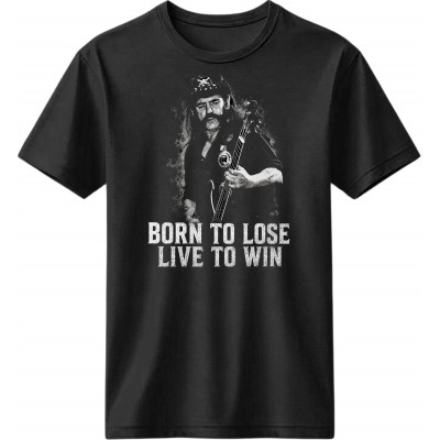 Born to lose. Live to win - Μαύρο