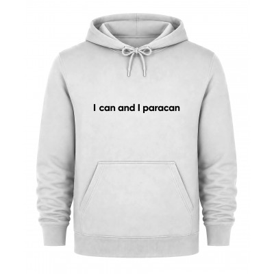 Hoodie I can - Λευκό