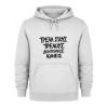Hoodie Τρέλα στους τρελούς δεν πούλησε κανείς - Λευκό