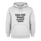 Hoodie Τρέλα στους τρελούς δεν πούλησε κανείς - Λευκό Hoodie Τρέλα στους τρελούς δεν πούλησε κανείς - Λευκό