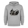 Hoodie Η θρυλική τετράς του Πειραιά - Γκρί