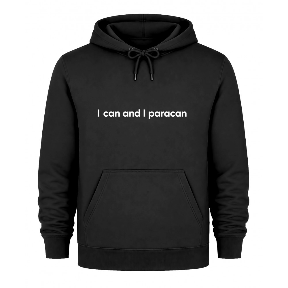 Hoodie I can - Μαύρο Hoodie I can - Μαύρο