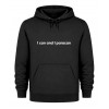 Hoodie I can - Μαύρο