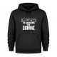 Hoodie I have the right to remain silent - Μαύρο Hoodie I have the right to remain silent - Μαύρο