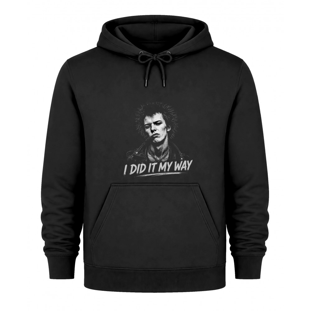 Hoodie My way - Μαύρο