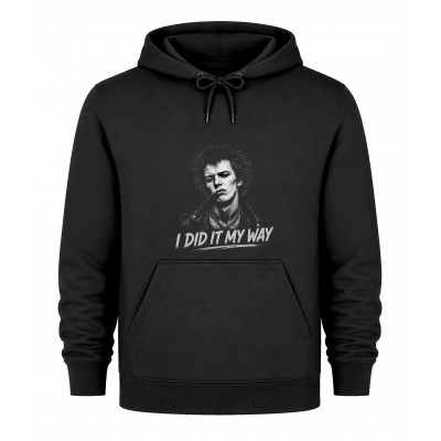 Hoodie My way - Μαύρο