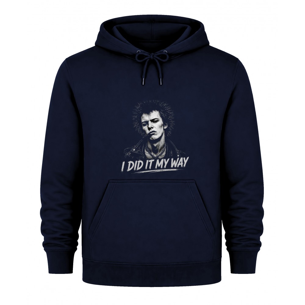 Hoodie My way - Μπλέ Navy