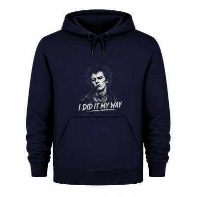 Hoodie My way - Μπλέ Navy