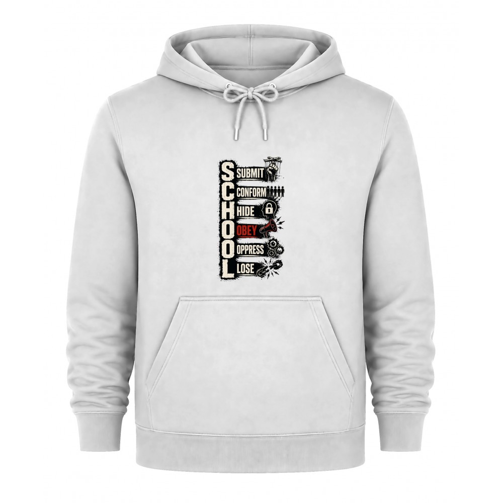 Hoodie School - Λευκό Hoodie School - Λευκό