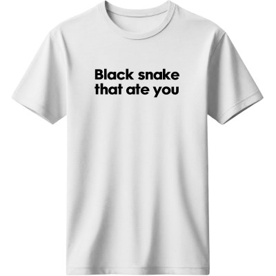 Black snake - Λευκό