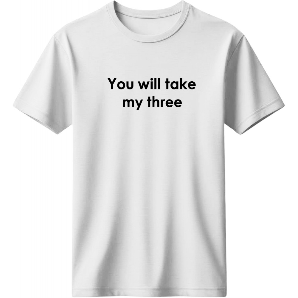 Take my 3 - Λευκό