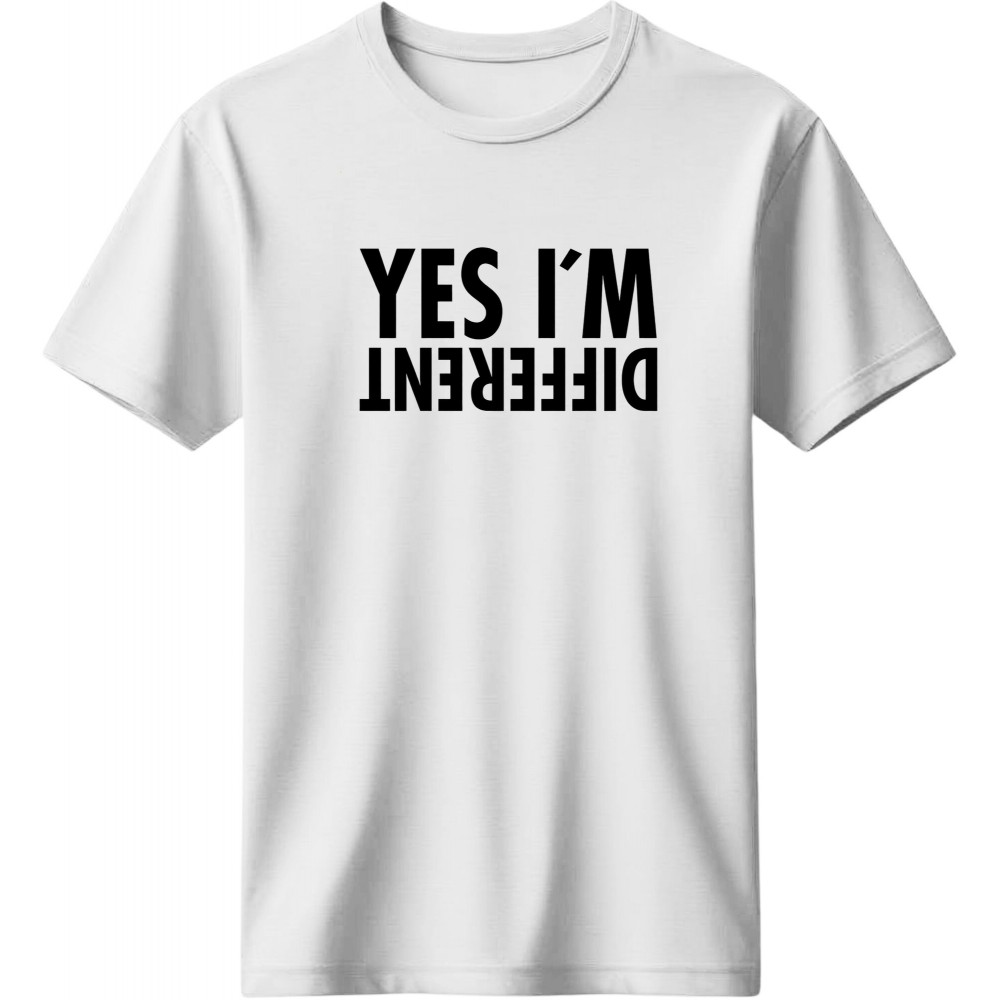 Yes I am different - Λευκό