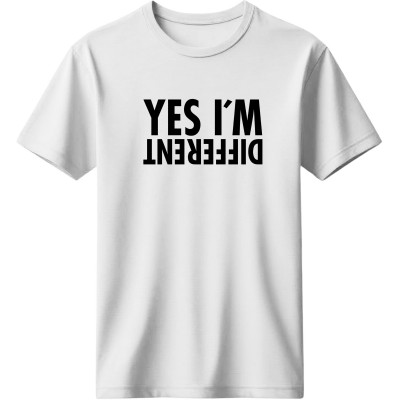 Yes I am different - Λευκό