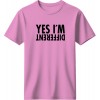 Yes I am different - Ρόζ