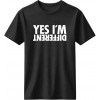 Yes I am different - Μαύρο