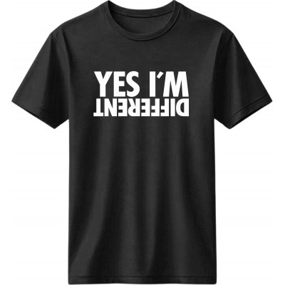 Yes I am different - Μαύρο