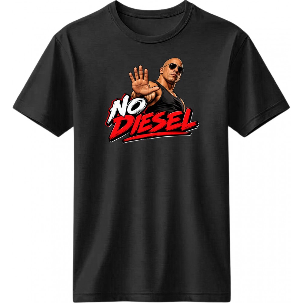 No diesel - Μαύρο No diesel - Μαύρο