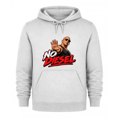 Hoodie No diesel - Λευκό