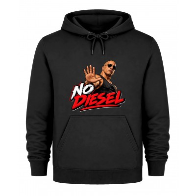 Hoodie No diesel - Μαύρο